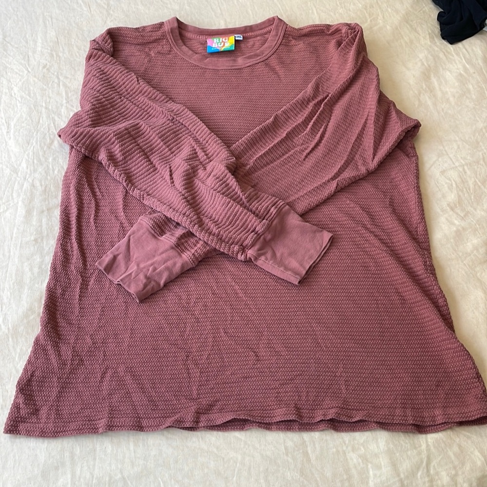 Big Bud Press Mauve Long Sleeve Top